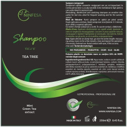 Zestaw Ninfesa - Tea Tree Shampoo + Dandruff Lotion