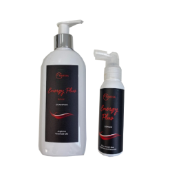 Zestaw Ninfesa - Energy Plus Shampoo + Energy Plus Lotion